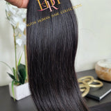 Straight 100% Raw Human hair cuticle intact bundles.