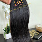 Straight 100% Raw Human hair cuticle intact bundles.