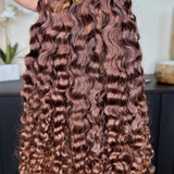 colored 100% Raw Human hair cuticle intact Bundles