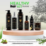 Shewan Moroccan Argan Oil 6 count Full Package Healthy Hair Treatment kit