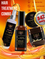 Winter Deal Moroccan Argan Oil Deep Mask treatment and Morrocan argan oil Leave in Conditioner and Serum Combo