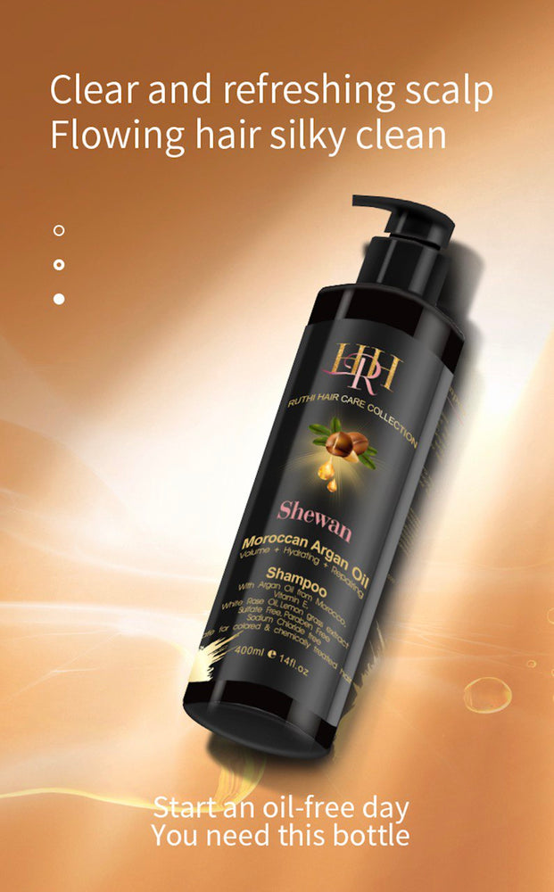 Shewan Moroccan Argan Oil Shampoo (Volumizing)