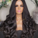 100% Human Hair U part wig ( layers cut)