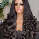 100% Human Hair U part wig ( layers cut)