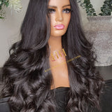 100% Human Hair U part wig ( layers cut)