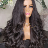 100% Human Hair U part wig ( layers cut)