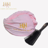 Detangling Brush and Microfiber Hair Towel Bundle offer